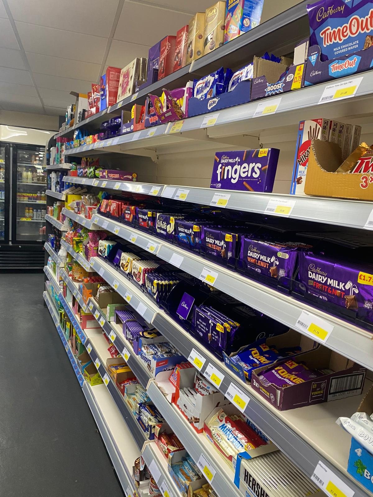 Confectionery aisle